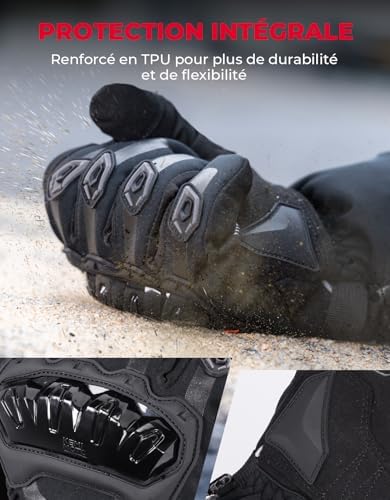 Vue 4 de Kemimoto Gant Chauffant Motos