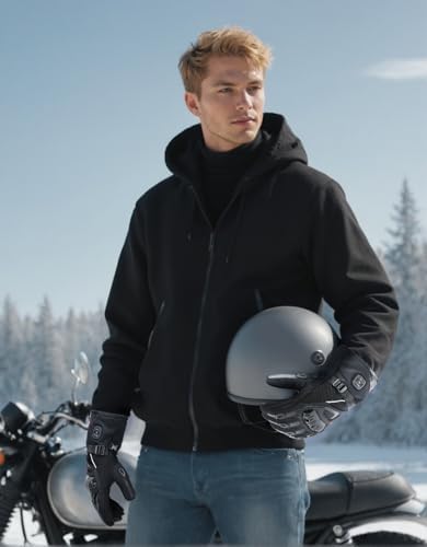 Vue 5 de Kemimoto Gant Chauffant Motos