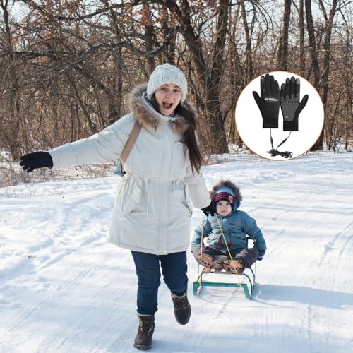 Vue 7 de Gants Chauffants Usb Gants