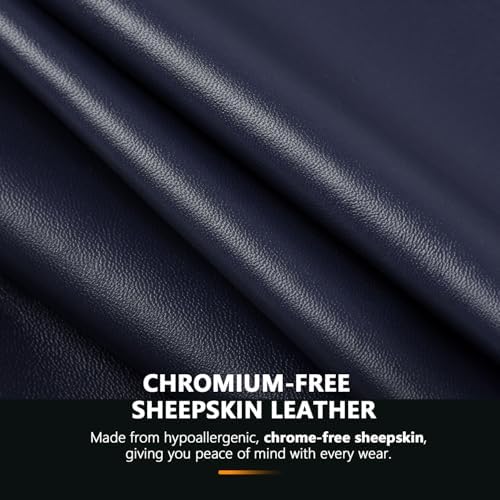 Vue 5 de Mens Sheepskin Leather Gloves