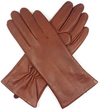 Vue 4 de Womens Leather Winter Glovesgenuine