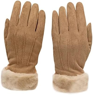 Vue 2 de Gants Dhiver Tactiles Femme