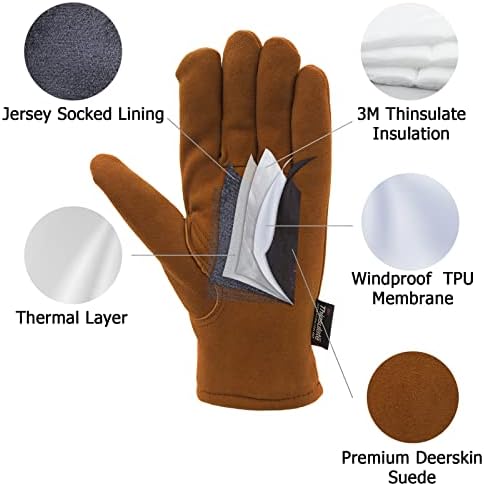 Vue 3 de Thinsulate Gants De