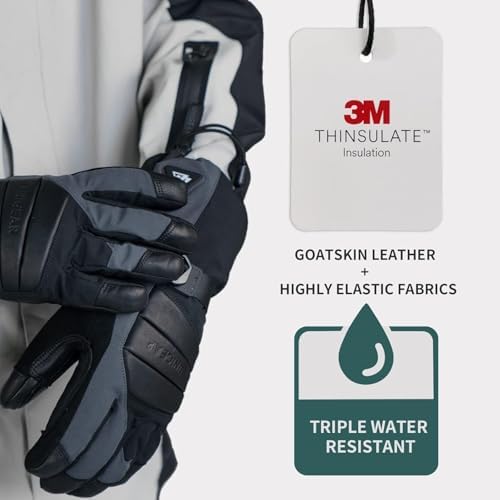 Vue 4 de Gants Chauffants Rechargeables Gants