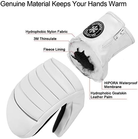 Vue 3 de Gants De Ski Gants