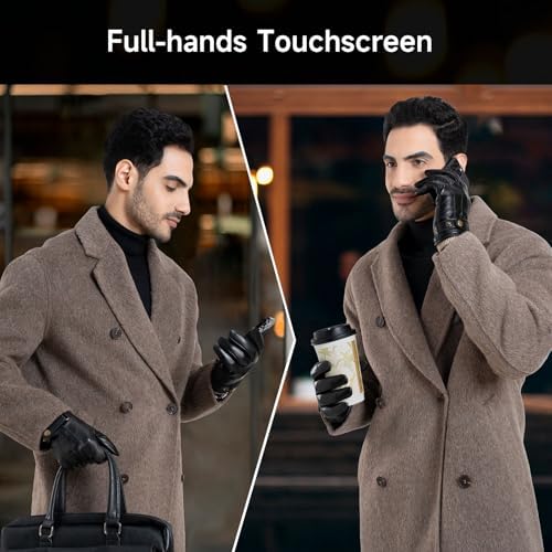 Vue 7 de Gants Dhiver Pour Homme