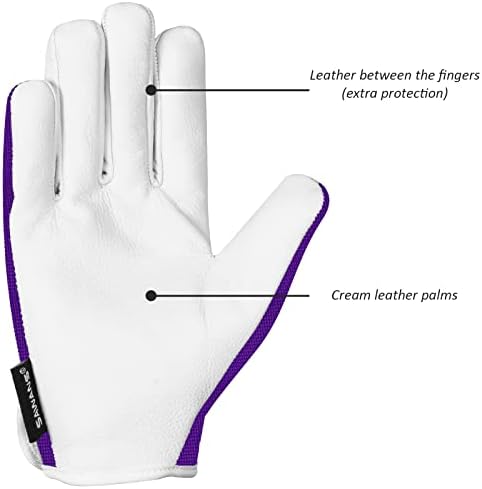 Vue 4 de Sawans Gants De Jardinage