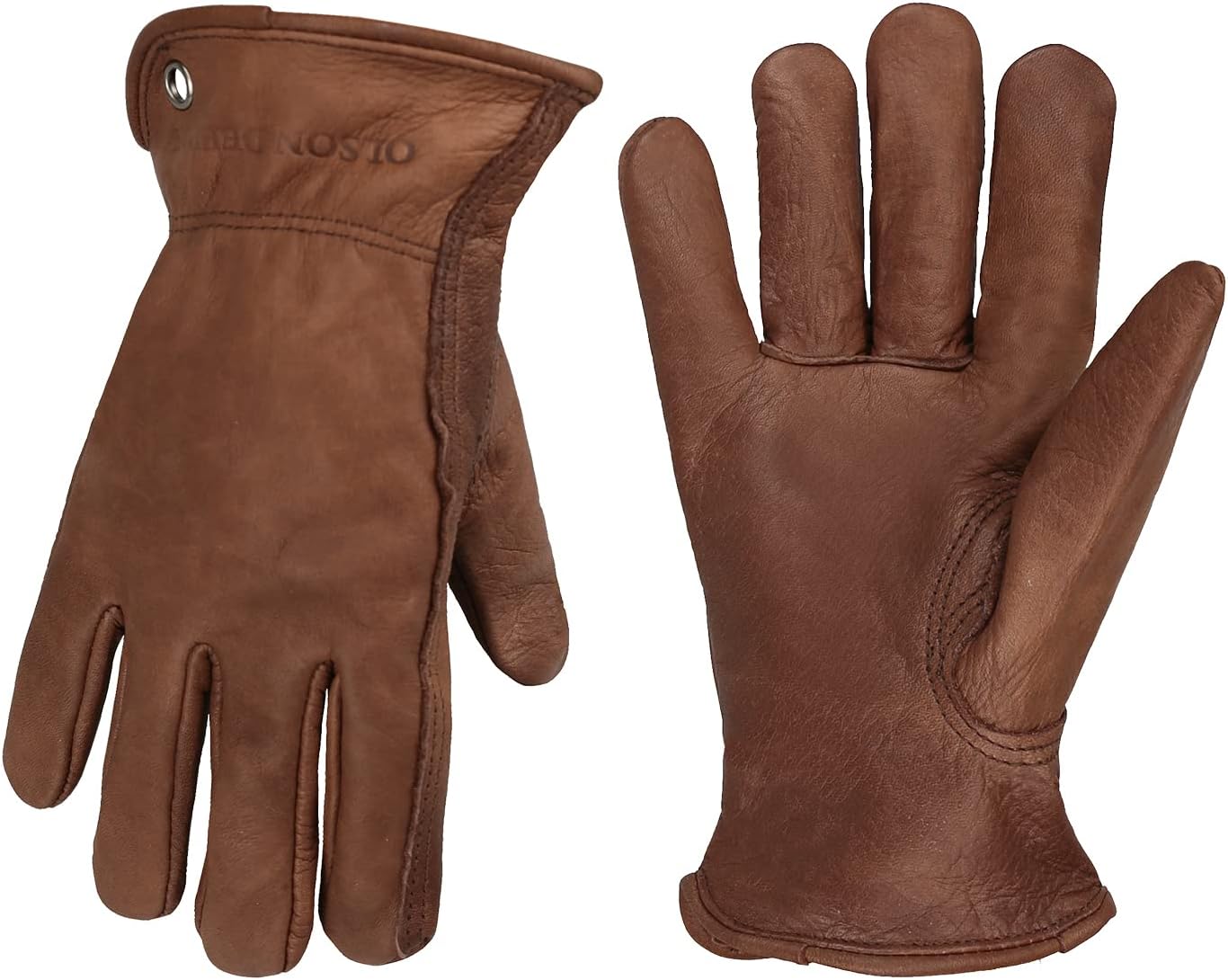 Cowhide Leather Gloves For