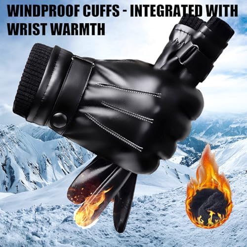 Vue 6 de Bdshunbfgants En Cuir Pour