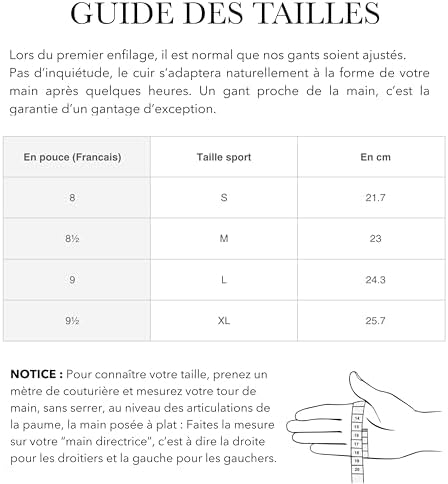 Vue 5 de Gants Conduite Homme Cuir