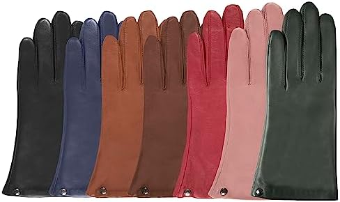 Vue 2 de Gants Femme Cuir Dagneau