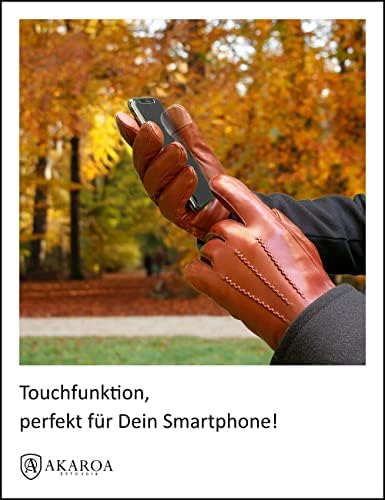 Vue 2 de Dan Gants En Cuir