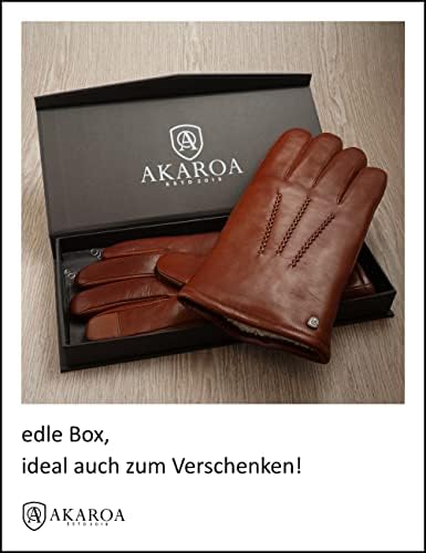 Vue 4 de Dan Gants En Cuir