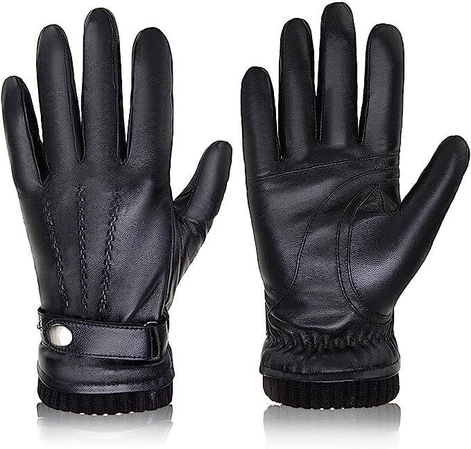 Gants En Cuir Veritable