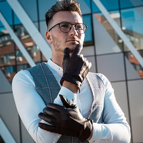 Vue 3 de Gants Pour Hommes En