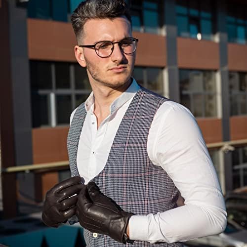 Vue 4 de Gants Pour Hommes En