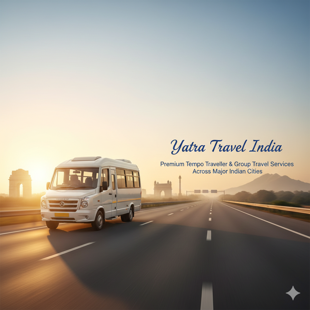 Yatra Travel India – Premium Tempo Traveller & Group Travel Services Across Major Indian Cities