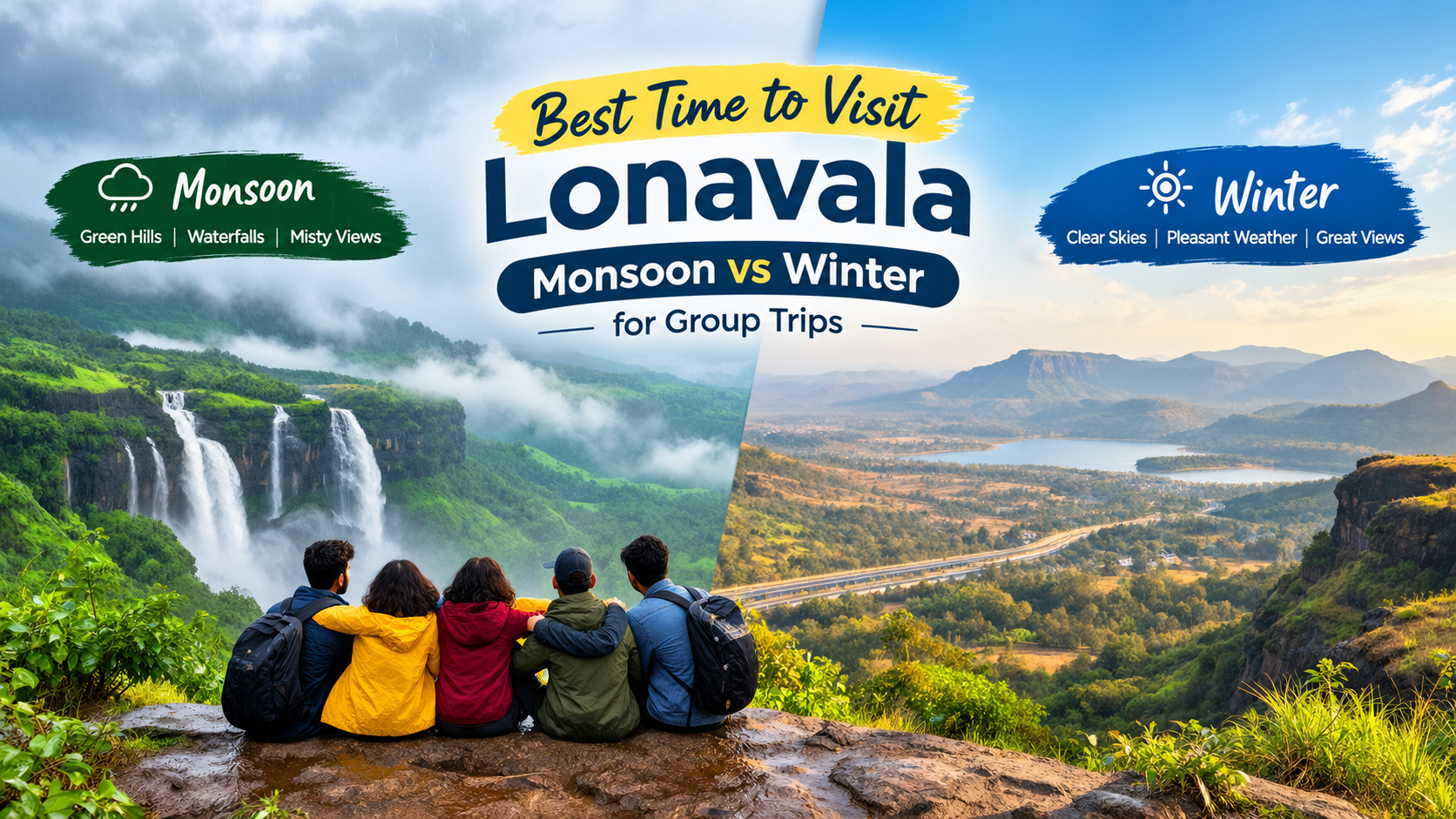 Best Time to Visit Lonavala: Monsoon vs Winter Group Trip Guide