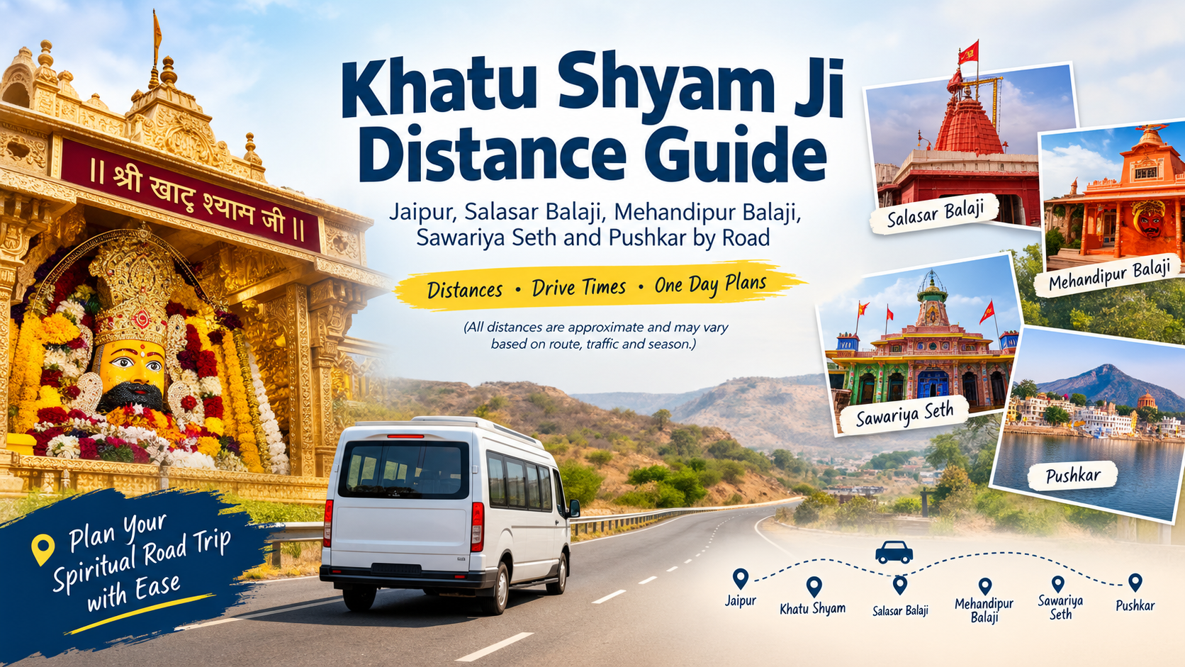 Khatu Shyam Ji Distance Guide: Jaipur, Salasar & More