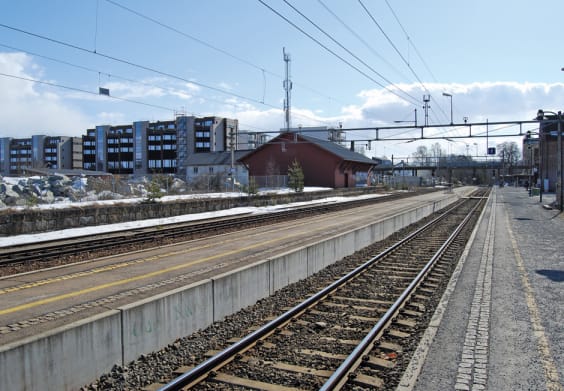 Ullensaker kommune Jernbane