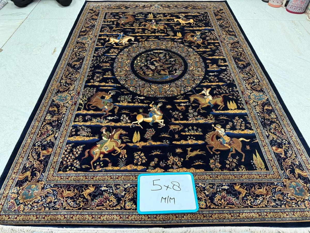 Hand-Tufted Carpet 148, from The Kashmir Knot Hand-Tufted Carpets
