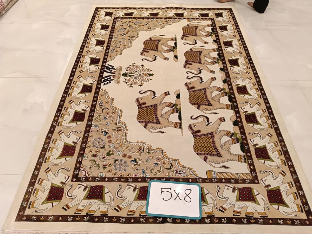 Hand-Tufted Carpet 163, from The Kashmir Knot Hand-Tufted Carpets
