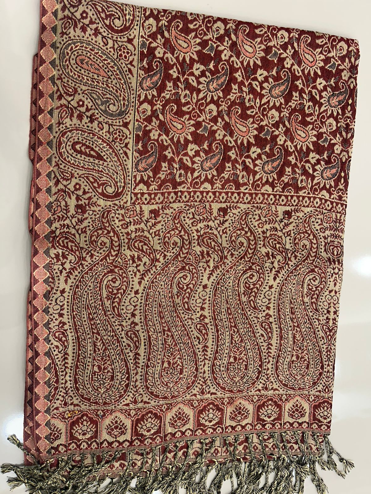 Antique Paisley Pashmina, from The Kashmir Knot Pashmina Shawls