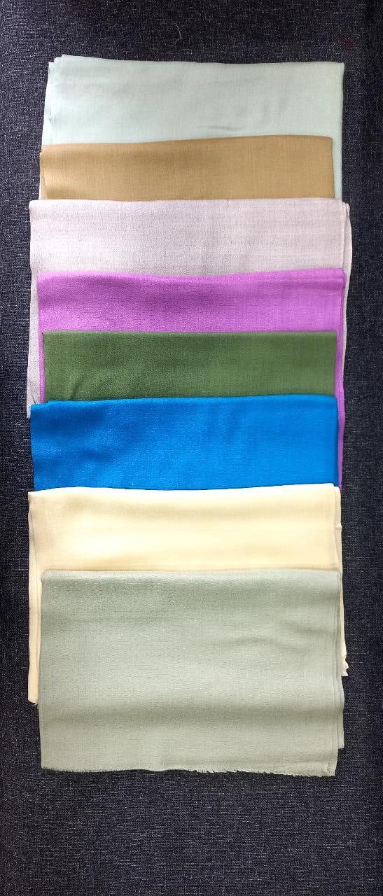 Soft Plain Pashmina Set, from The Kashmir Knot Pashmina Shawls
