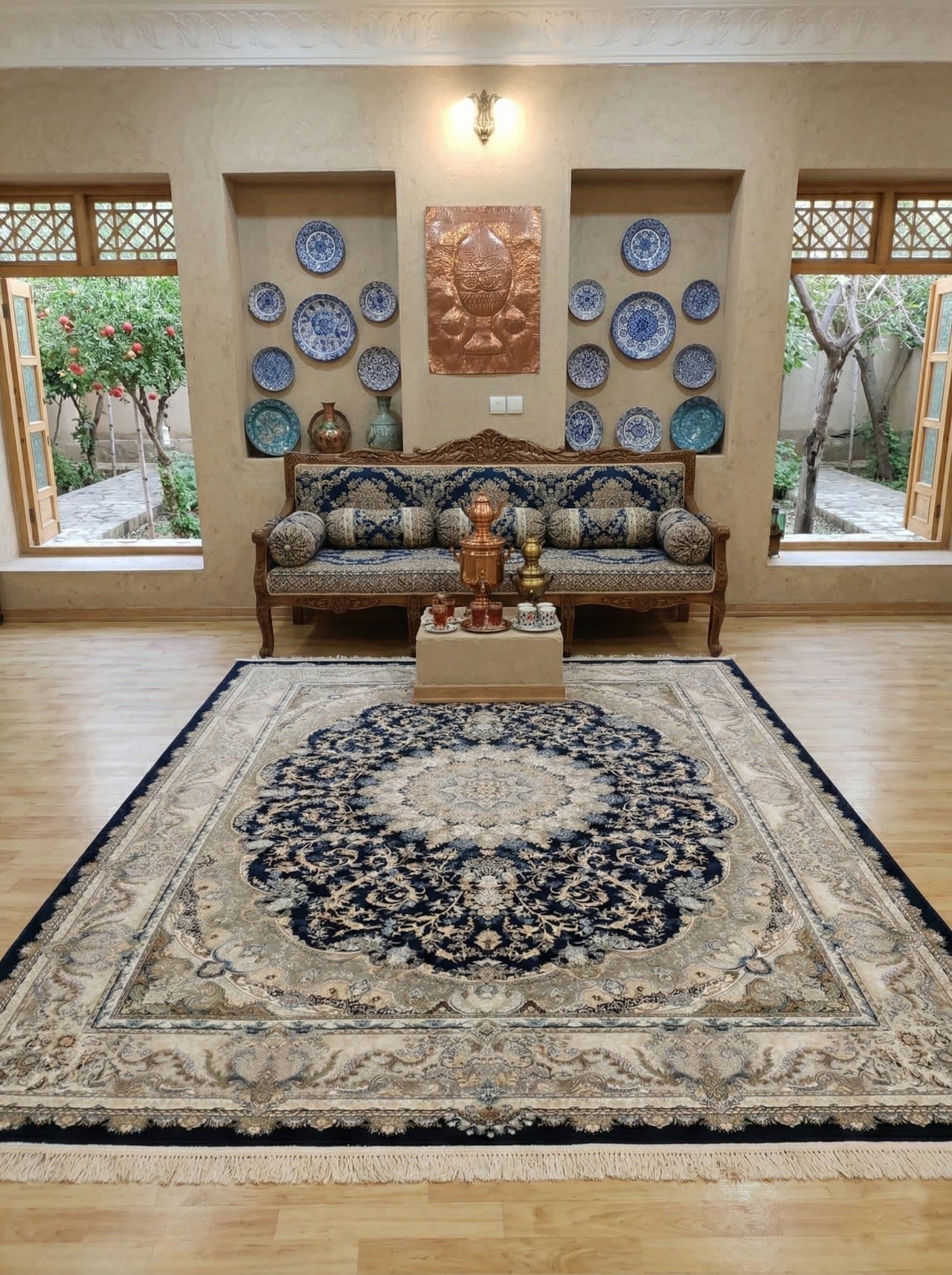 Persian Floral Centrepiece
