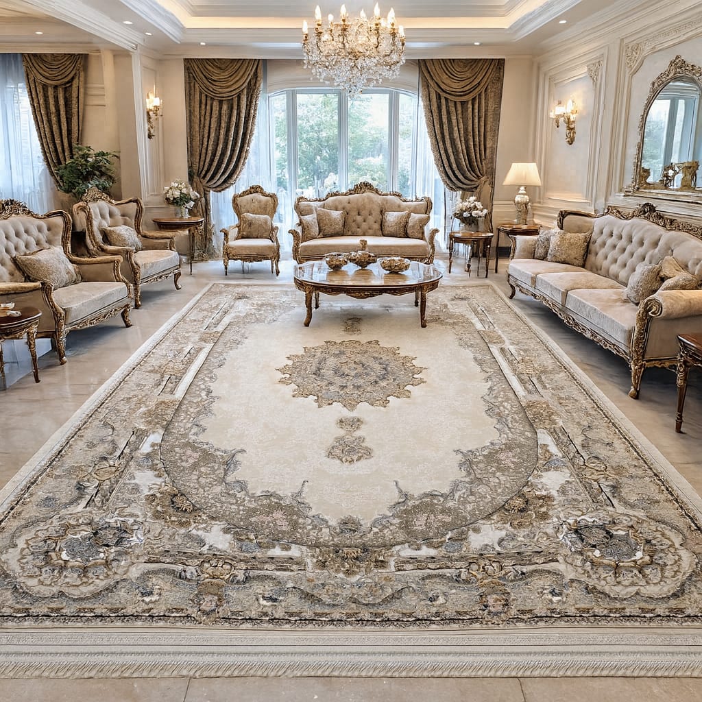 Champagne Ivory Medallion