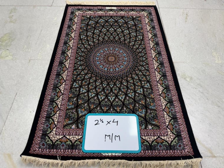Hand-Tufted Carpet 071, hand-tufted silk carpet