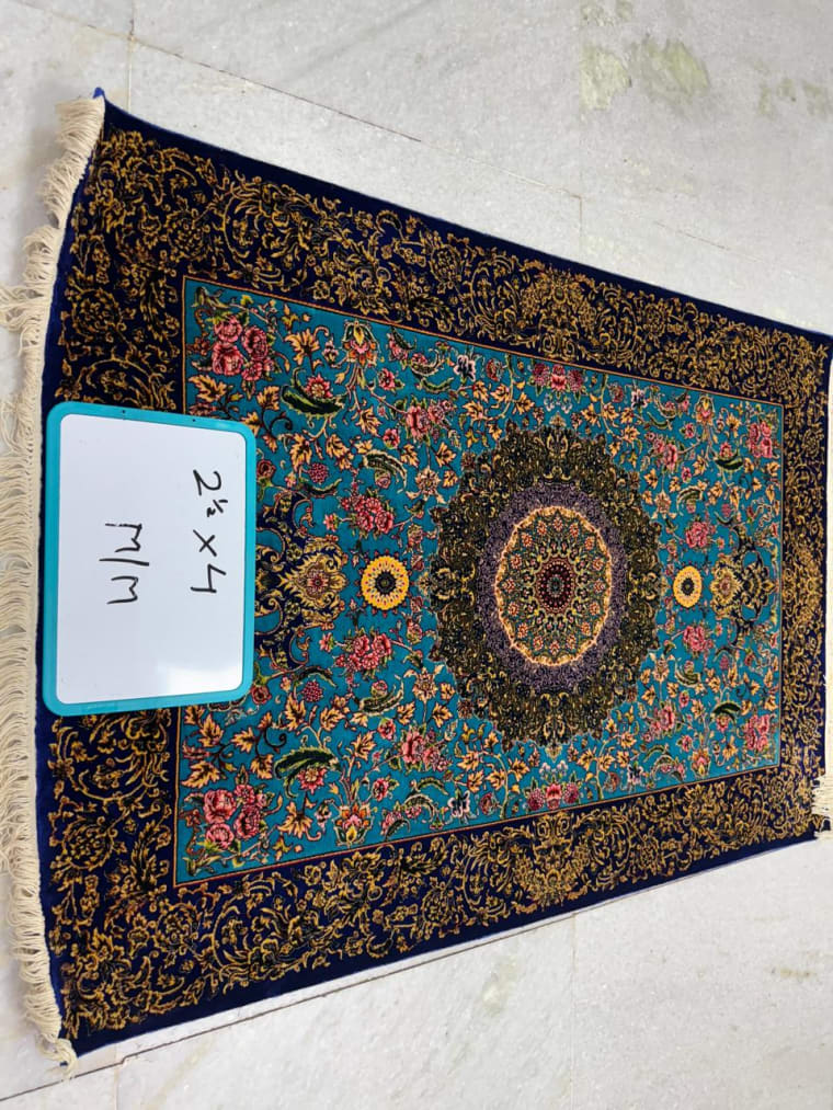 Hand-Tufted Carpet 072, hand-tufted silk carpet