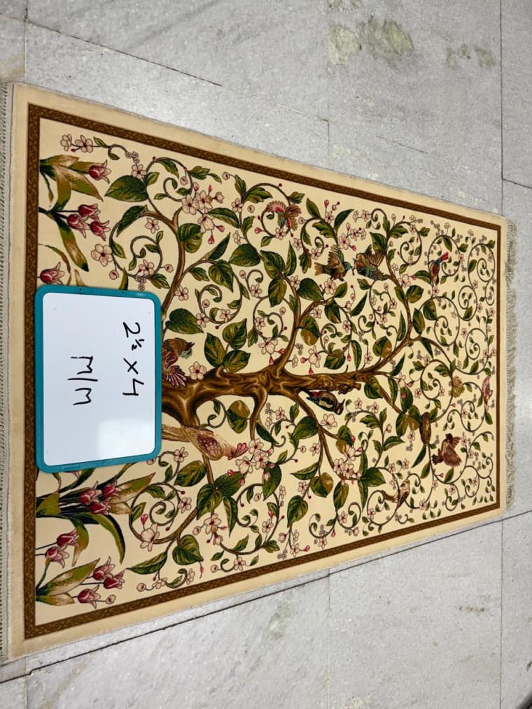 Hand-Tufted Carpet 073, hand-tufted silk carpet