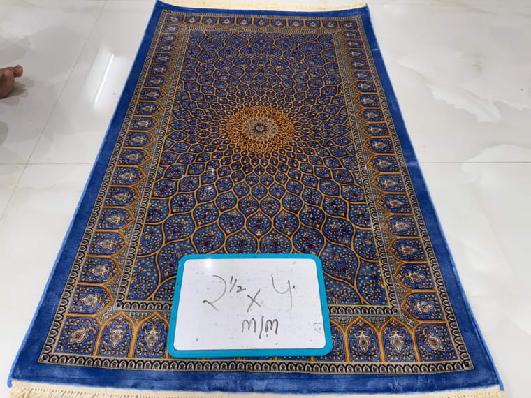 Hand-Tufted Carpet 077, hand-tufted silk carpet