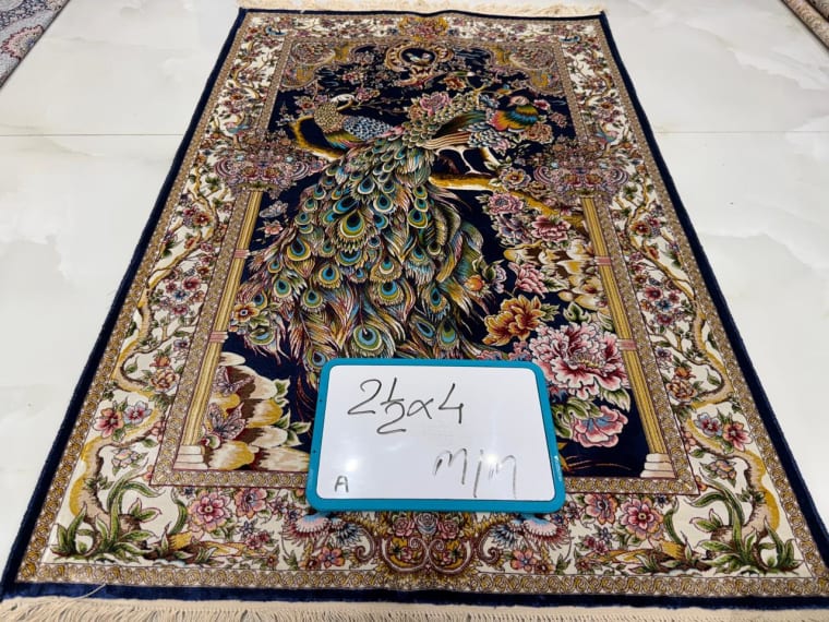 Hand-Tufted Carpet 079, hand-tufted silk carpet