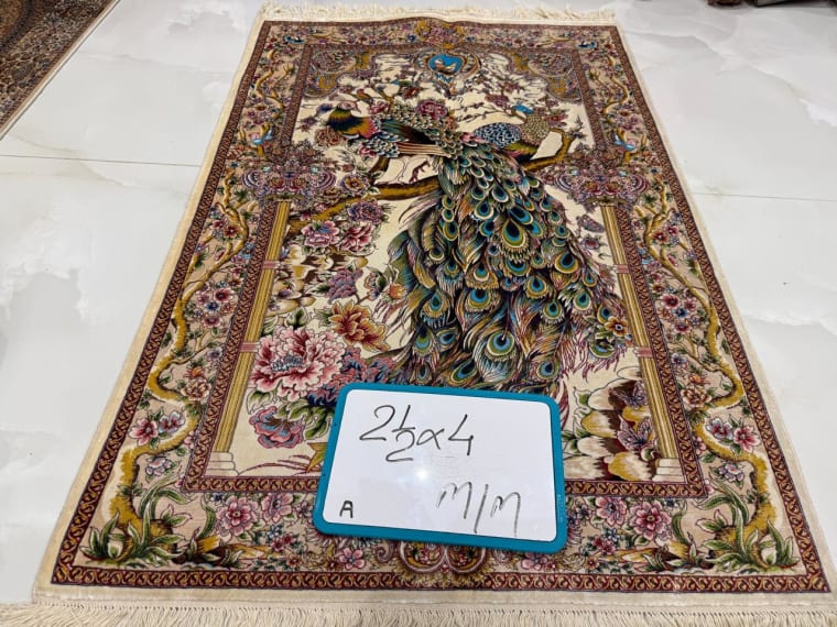 Hand-Tufted Carpet 082, hand-tufted silk carpet