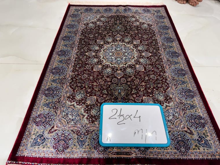 Hand-Tufted Carpet 083, hand-tufted silk carpet