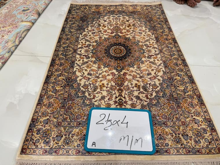 Hand-Tufted Carpet 084, hand-tufted silk carpet