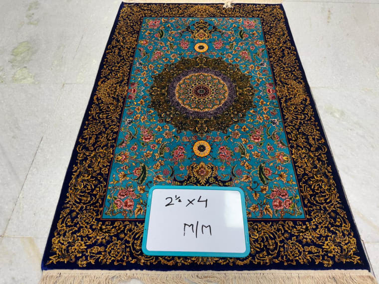 Hand-Tufted Carpet 090, hand-tufted silk carpet