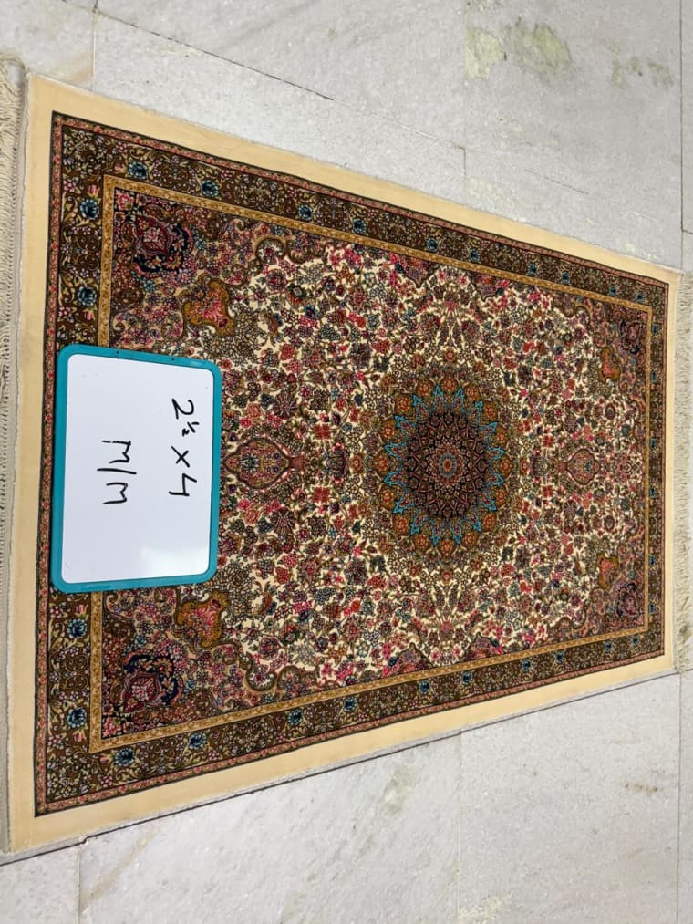 Hand-Tufted Carpet 091, hand-tufted silk carpet