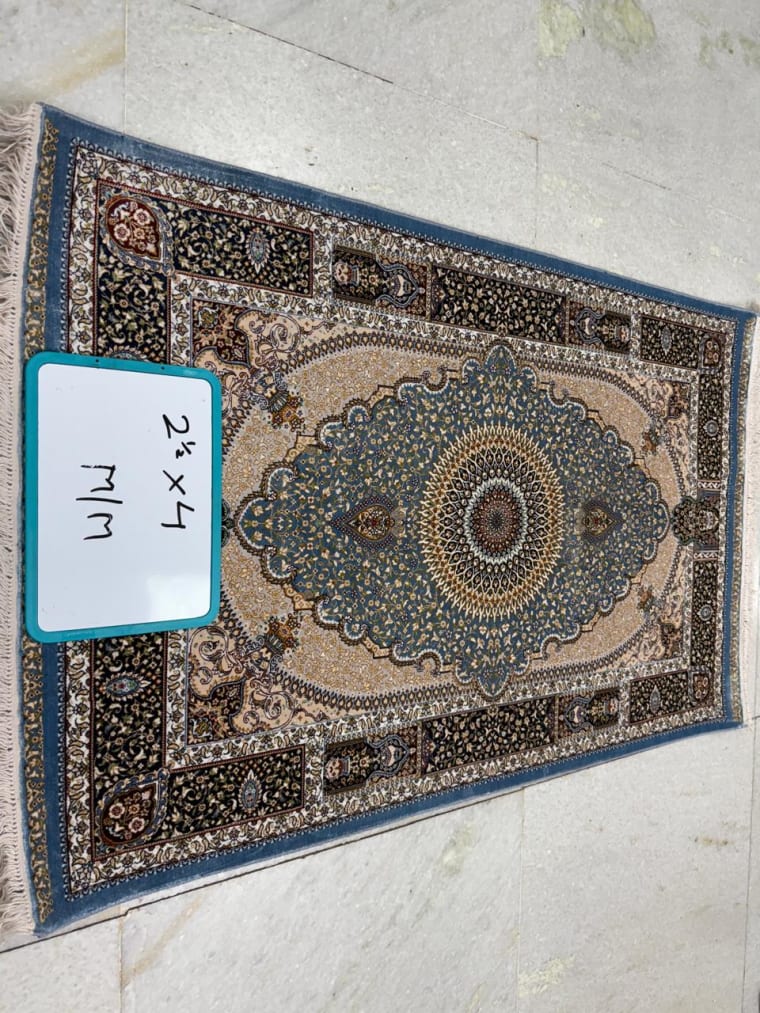 Hand-Tufted Carpet 095, hand-tufted silk carpet
