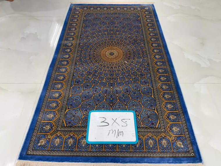 Hand-Tufted Carpet 096, hand-tufted silk carpet