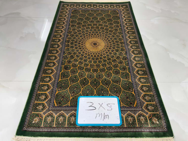 Hand-Tufted Carpet 099, hand-tufted silk carpet