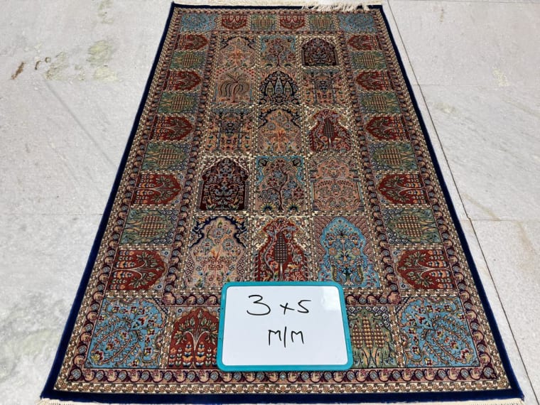 Hand-Tufted Carpet 107, hand-tufted silk carpet