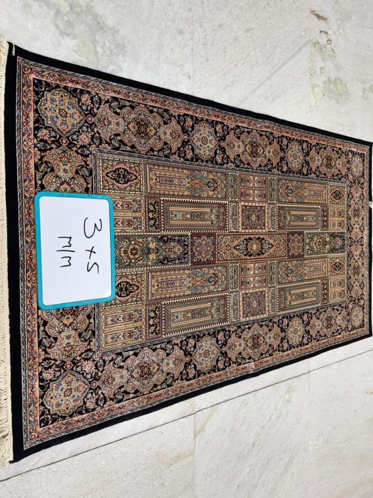 Hand-Tufted Carpet 108, hand-tufted silk carpet