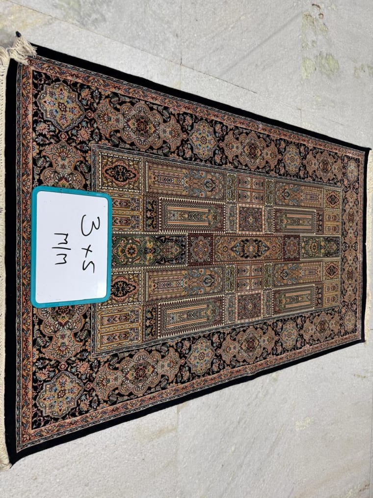Hand-Tufted Carpet 109, hand-tufted silk carpet
