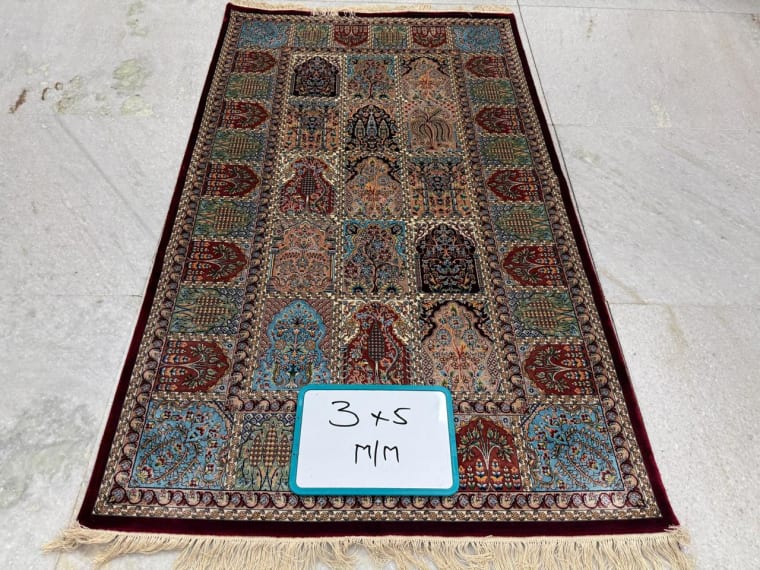 Hand-Tufted Carpet 111, hand-tufted silk carpet