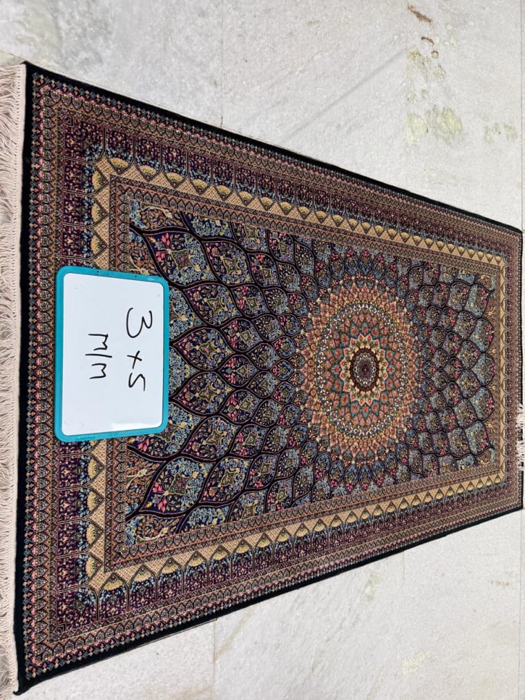 Hand-Tufted Carpet 114, hand-tufted silk carpet