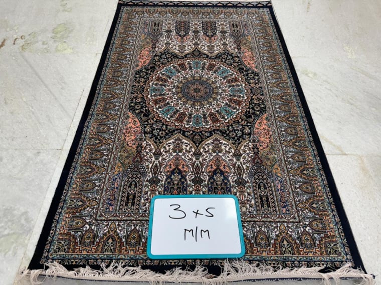 Hand-Tufted Carpet 115, hand-tufted silk carpet