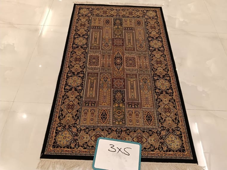Hand-Tufted Carpet 117, hand-tufted silk carpet